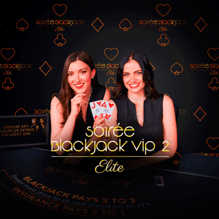 Soirée Elite VIP Blackjack 2 game screenshot